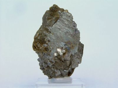 Arsenopyrit, fluorit, bismutin - Yaogangxian, Hunan, Čína